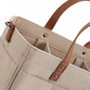 Baby Felt Storage Nursery Organizer Basket with Handle