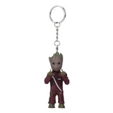 Baby Groot Action Figure Key Chain Home Ornament Model Tree Man Keychain