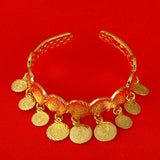 Arab Coin Bangle For Kids Children Jewelry
