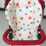 Universal Stroller High Chair Cushion Liner Mat Soft Cotton Cover
