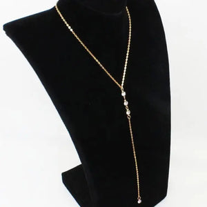 Rhinestone Back Chain Cross Border Body Chain
