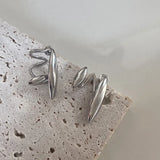 S925 Silver Earrings Women's stylish and cool design