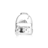 925 Silver Adventure Bag Bead for Bracelet DIY Jewelry