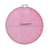 Glitter Board Pin Holder Pin Collection Display Embroidery Hoop