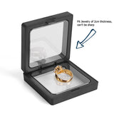 Badge Storage Specimen Display Box with PE Film for Jewelry Packaging Box