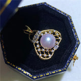 Bag Shape Pendant Base Mount Finding Settings Jewelry Parts for Pearls Corals