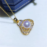 Bag Shape Pendant Base Mount Finding Settings Jewelry Parts for Pearls Corals
