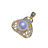 Bag Shape Pendant Base Mount Finding Settings Jewelry Parts for Pearls Corals