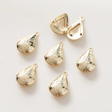 Water Drop Flower Rose Tulip Pendant DIY Jewelry Materials