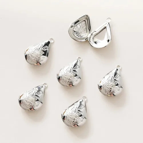 Water Drop Flower Rose Tulip Pendant DIY Jewelry Materials