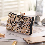Butterfly Diamond Dinner Bag Handbag 6888-a