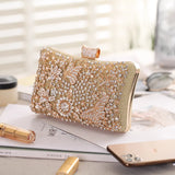 Butterfly Diamond Dinner Bag Handbag 6888-a