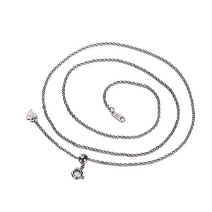 Baifuming s925 Sterling Silver O-Ring Necklace Choker