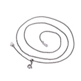 Baifuming s925 Sterling Silver O-Ring Necklace Choker