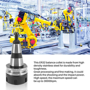 Chuck ISO30 ER32 50L Balance Collet Lathe Chuck G2.5 30000RPM