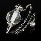 7 Chakra Reiki Healing Crystal Pendulum Charm Pendant