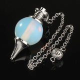 7 Chakra Reiki Healing Crystal Pendulum Charm Pendant