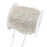 10M Ball Chain Necklace DIY Craft Rustproof Copper Pendant Tags