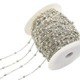 10M Ball Chain Necklace DIY Craft Rustproof Copper Pendant Tags