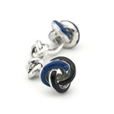 Ball Double Side Knot Cufflinks Copper Material Cuff Links