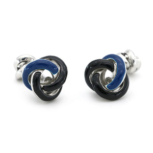 Ball Double Side Knot Cufflinks Copper Material Cuff Links
