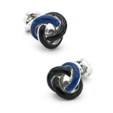 Ball Double Side Knot Cufflinks Copper Material Cuff Links