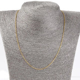 Ball Necklace Chain - Elegant Silver Tone Dainty