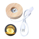 3D Ball Night Light Mold for DIY Warm Light