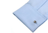 Double Side Ball Copper Cuff Links