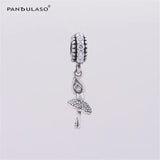 925 Silver Ballet Girl Dangle Charm Bead for Bracelets