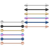 Industrial Barbell Cartilage Earring Body Piercing Jewelry 35-40mm
