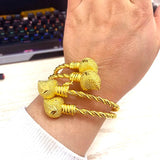 Ethiopian Bangle Women Dubai Bracelet Beads Jewelry