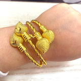 Ethiopian Bangle Women Dubai Bracelet Beads Jewelry