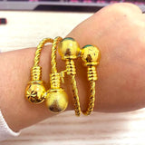 Ethiopian Bangle Arab Dubai Bracelet Beads Jewelry African Accessories