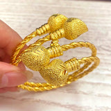 Ethiopian Bangle Women Dubai Bracelet Beads Jewelry
