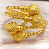 Ethiopian Bangle Women Dubai Bracelet Beads Jewelry