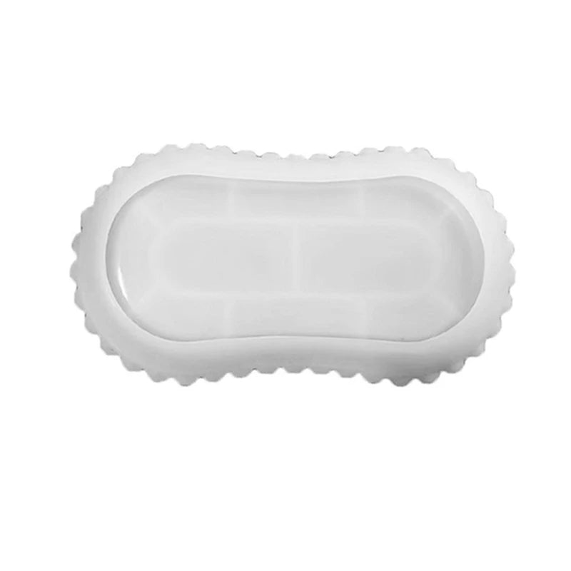 Silicone Mold Epoxy Resin Fruit Plate Mat Mold Diy Storage Box Coaster Mat