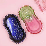 Silicone Mold Epoxy Resin Fruit Plate Mat Mold Diy Storage Box Coaster Mat