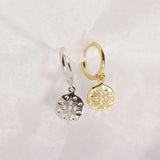 Balrog Sterling Silver Hoop Earring Charms TLE1202