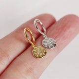 Balrog Sterling Silver Hoop Earring Charms TLE1202