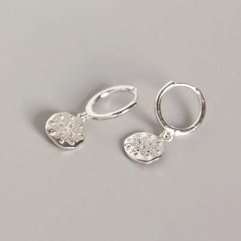 Balrog Sterling Silver Hoop Earring Charms TLE1202