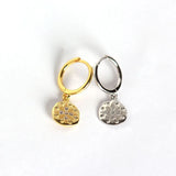 Balrog Sterling Silver Hoop Earring Charms TLE1202