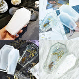 Coffin Box Resin Mold Crystal Epoxy Silicone Jewelry Storage