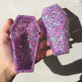 Coffin Box Resin Mold Crystal Epoxy Silicone Jewelry Storage