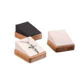Bamboo Base Necklace Holder Jewelry Display Stand Pendant Display