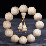Bamboo Bead Fish Roe Pattern Bracelet