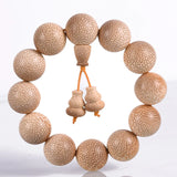Bamboo Bead Fish Roe Pattern Bracelet
