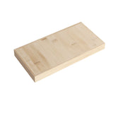 Bamboo Beige Earrings Holder Display Stand Tray Ear Stud Organizer Storage Tray