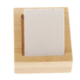 Bamboo Compartment Box Earrings Display Tray