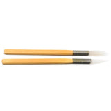 Bamboo Handle Agate Polishing Calender Pen